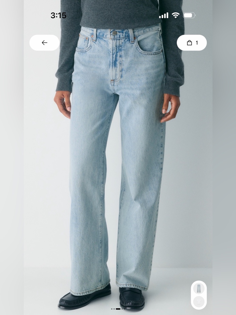 Aritzia Farrah High-Rise Wide Jeans